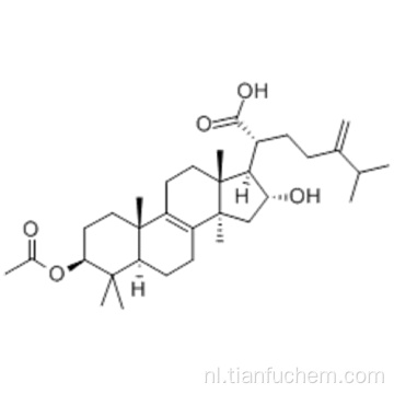 Lanost-8-en-21-oicacid, 3- (acetyloxy) -16-hydroxy-24-methylene -, (57188879,3b, 16a) - CAS 29070-92-6